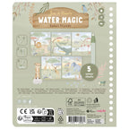 Little Dutch carte de colorat magica cu apa 3 ani+ Safari Friends Rosa