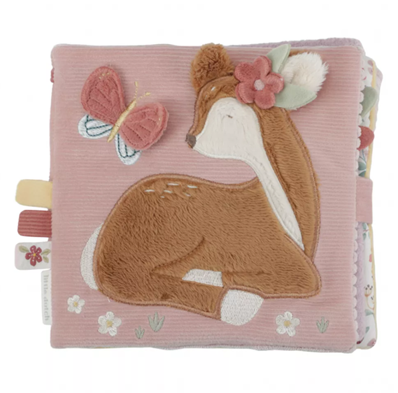 Little Dutch carte senzoriala pentru bebelusi 0m+ Fairy Garden