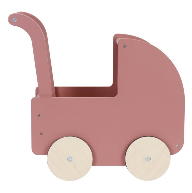 Little Dutch carucior pentru papusi vintage din lemn FSC 3 ani+