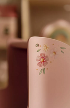 Little Dutch carucior retro din lemn pentru papusi 3 ani+ Soft Flower