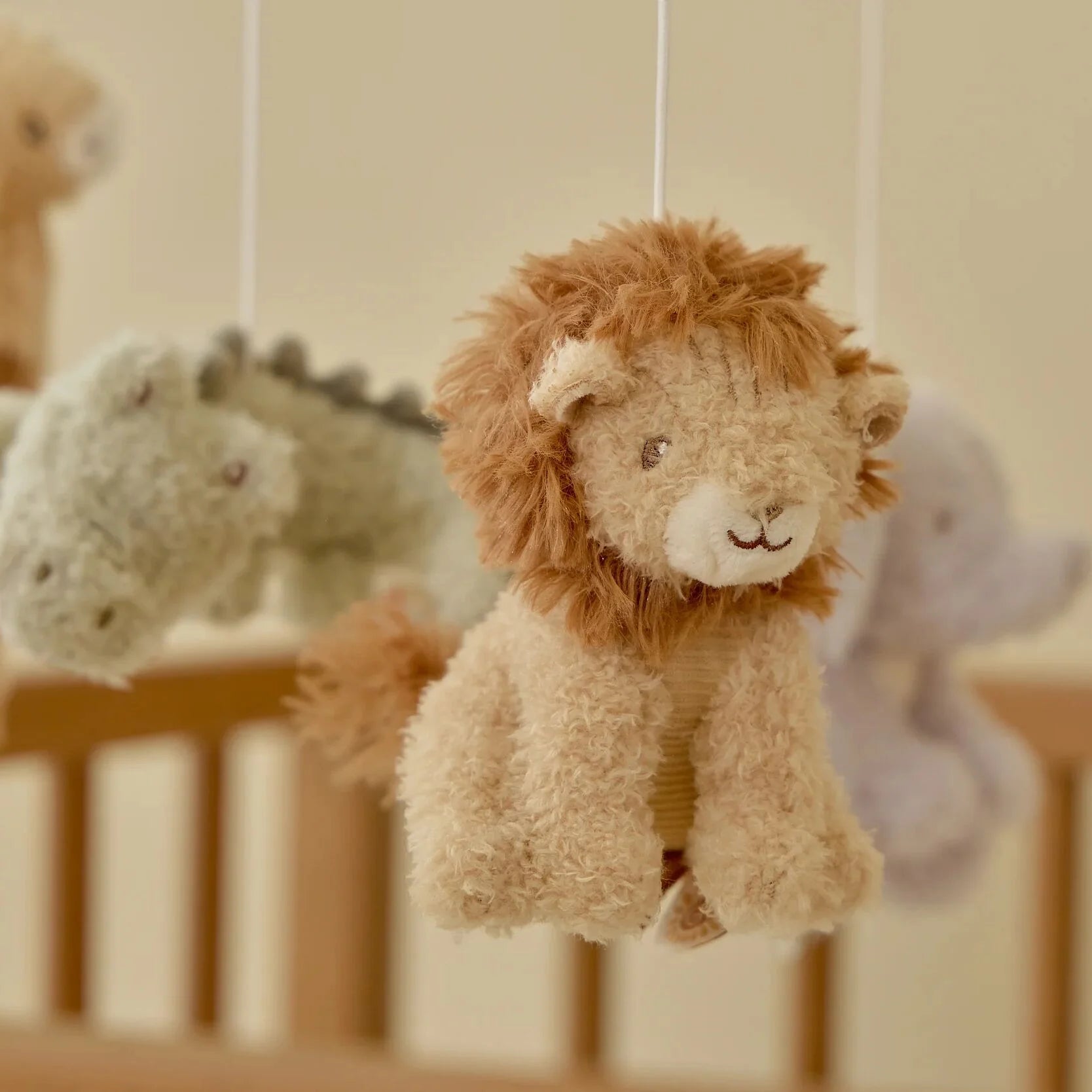 Little Dutch carusel muzical 0-6 luni Safari Friends Green