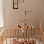 Little Dutch carusel muzical din lemn FSC 0m+ Fairy Garden