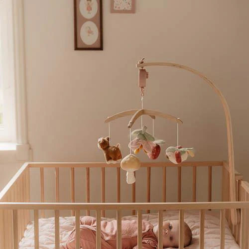 Little Dutch carusel muzical din lemn FSC 0m+ Fairy Garden