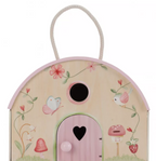 Little Dutch casuta de papusi portabila din lemn FSC cu zana si mobilier 3 ani+ Fairy Garden 