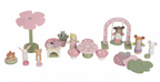 Little Dutch casuta de papusi portabila din lemn FSC cu zana si mobilier 3 ani+ Fairy Garden 