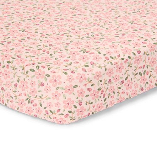 Little Dutch cearsaf cu elastic 60x120 cm Fairy Garden - Fairy Floral