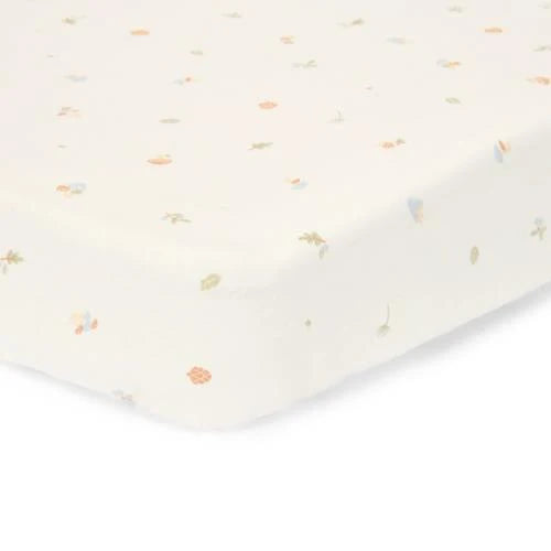Little Dutch cearsaf cu elastic 60x120 cm Forest Friends - Forest Treasures