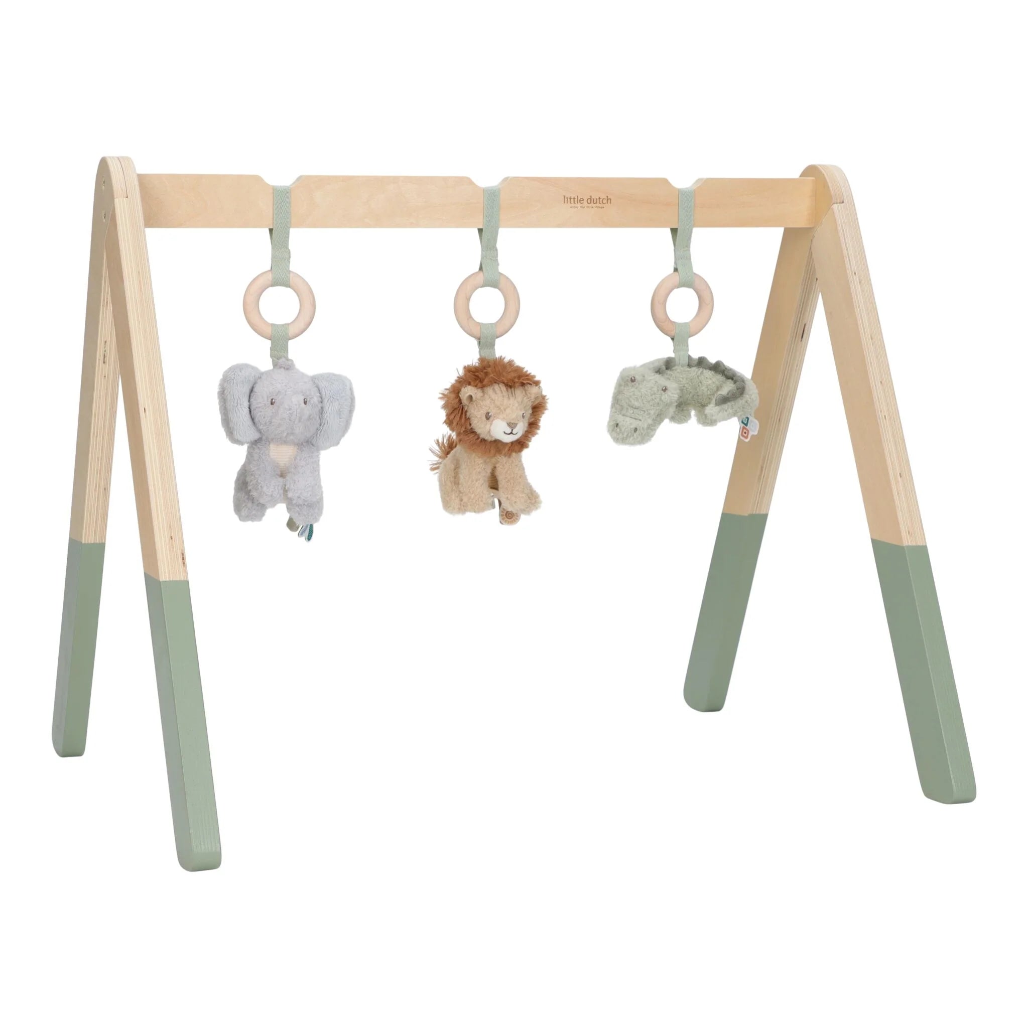 Little Dutch centru de activitati bebelusi Baby Gym 0m+ Safari Friends Imagine principală a produsului