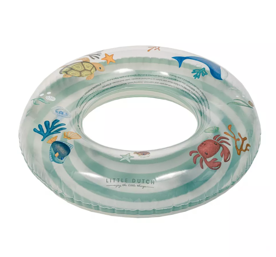 Little Dutch colac pentru copii 50 cm 3 ani+ Fresh Greens