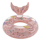 Little Dutch colac in forma de coda de sirena 90 cm 3 ani+ Dreamy Mermaid Pink