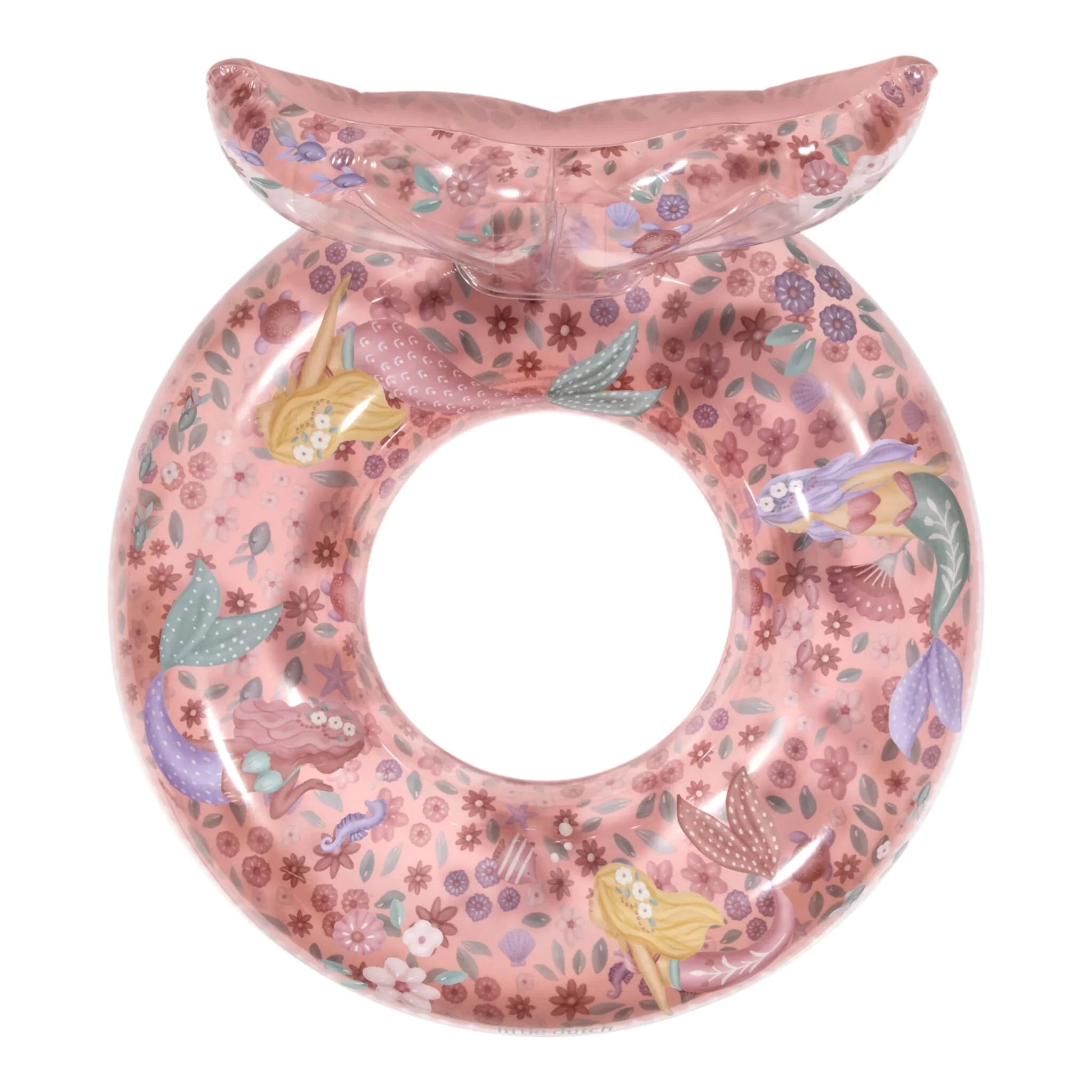 Little Dutch colac in forma de coda de sirena 90 cm 3 ani+ Dreamy Mermaid Pink