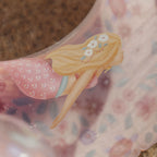 Little Dutch colac in forma de coda de sirena 90 cm 3 ani+ Dreamy Mermaid Pink