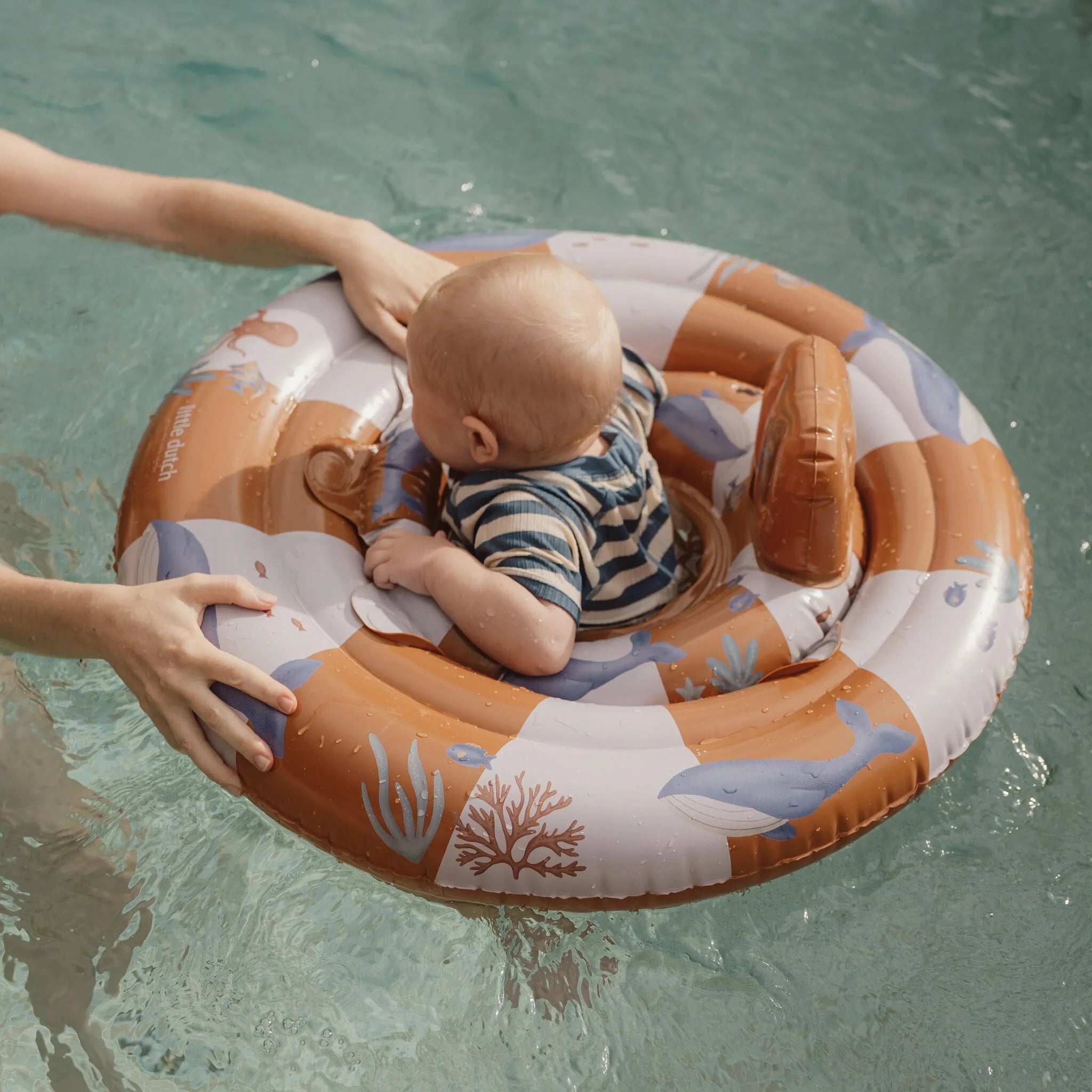 Little Dutch colac pentru bebelusi 6-12 luni Ocean World
