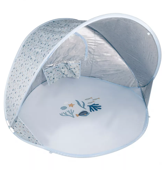 Little Dutch cort de plaja UV50+ Pop-Up 0m+ Ocean Dream Albastru Imagine principală a produsului