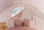 Little Dutch cort de plaja UV50+ Pop-Up 0m+ Ocean Dream Roz