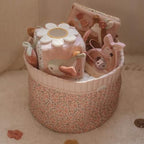 Little Dutch cos de depozitare mare rotund reversibil 0m+ Fairy Garden Fairy Floral