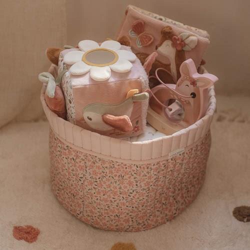 Little Dutch cos de depozitare mare rotund reversibil 0m+ Fairy Garden Fairy Floral