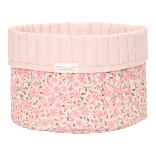 Little Dutch cos de depozitare mic rotund matlasat 0m+ Fairy Garden Fairy Floral Imagine principală a produsului