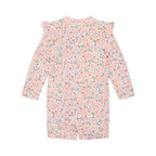 Little Dutch costum de baie intreg cu maneca lunga UV40+ Dreamy Flowerfield