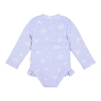Little Dutch costum de baie intreg cu maneca lunga UV40+ Dreamy Lavender