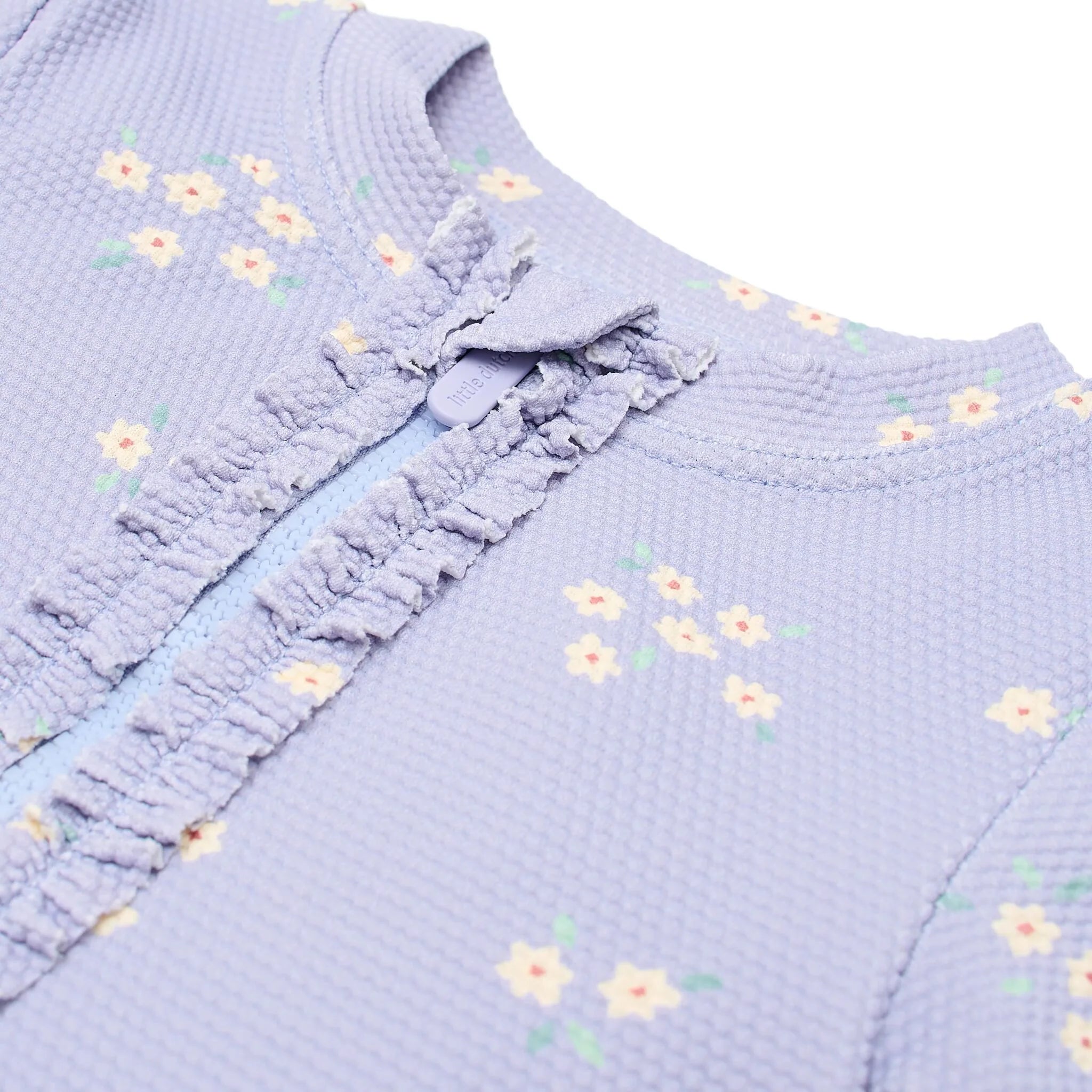 Little Dutch costum de baie intreg cu maneca lunga UV40+ Dreamy Lavender