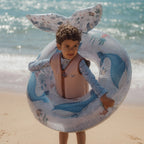 Little Dutch costum de baie intreg cu maneca lunga UV40+ Ocean Splash