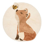 Little Dutch covor pentru camera copilului 0m+ Forest Friends Vulpe