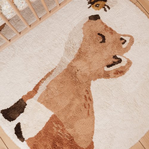 Little Dutch covor pentru camera copilului 0m+ Forest Friends Vulpe