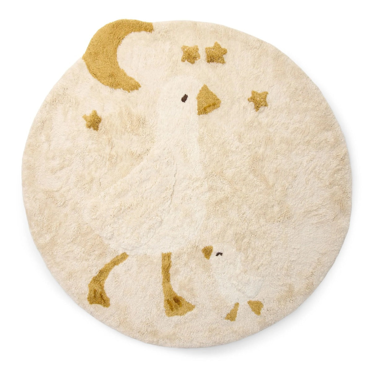 Little Dutch covor pentru camera copilului 0m+ Newborn Naturals Little Goose