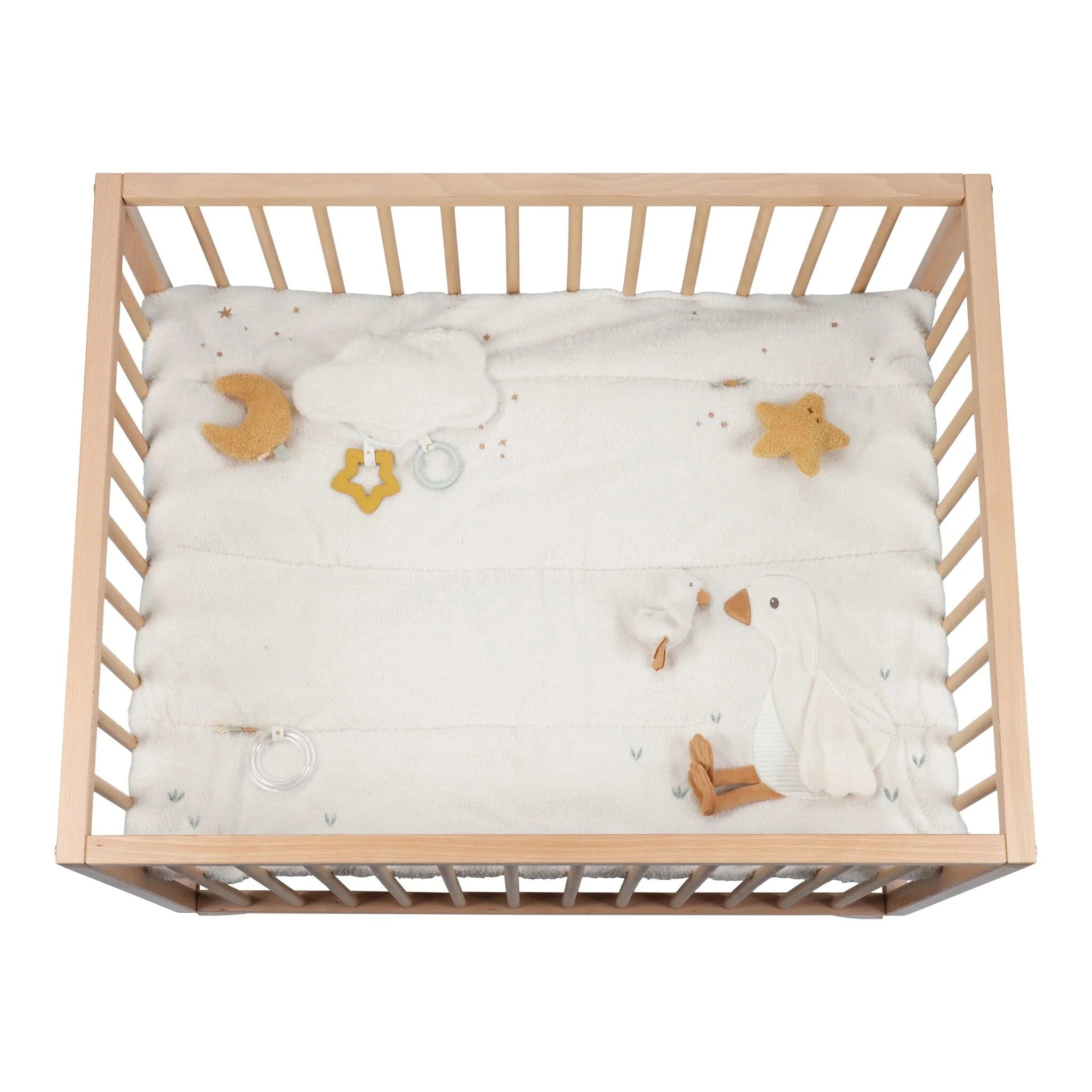 Little Dutch covor de joaca cu activitati senzoriale 0m+ Newborn Naturals
