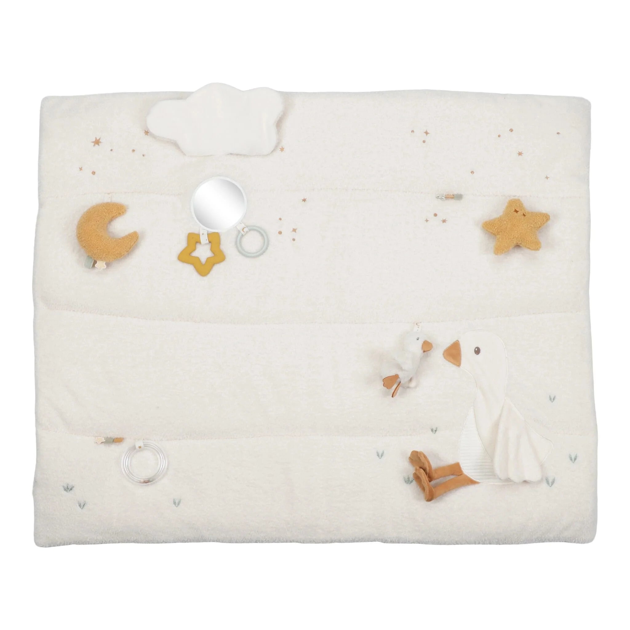 Little Dutch covor de joaca cu activitati senzoriale 0m+ Newborn Naturals