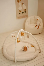 Little Dutch covor de joaca si centru de activitati pentru bebelusi 0m+ Newborn Naturals