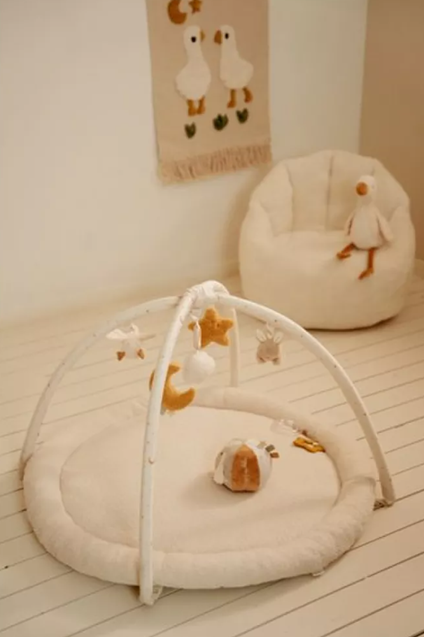 Little Dutch covor de joaca si centru de activitati pentru bebelusi 0m+ Newborn Naturals