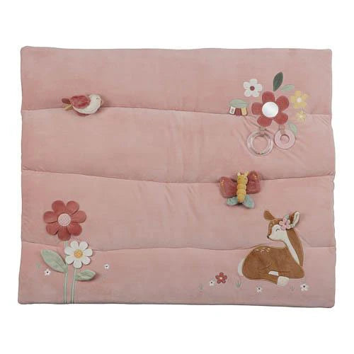 Little Dutch covor de joaca cu activitati senzoriale 80x100 cm 0m+ Fairy Garden pink Imagine principală a produsului