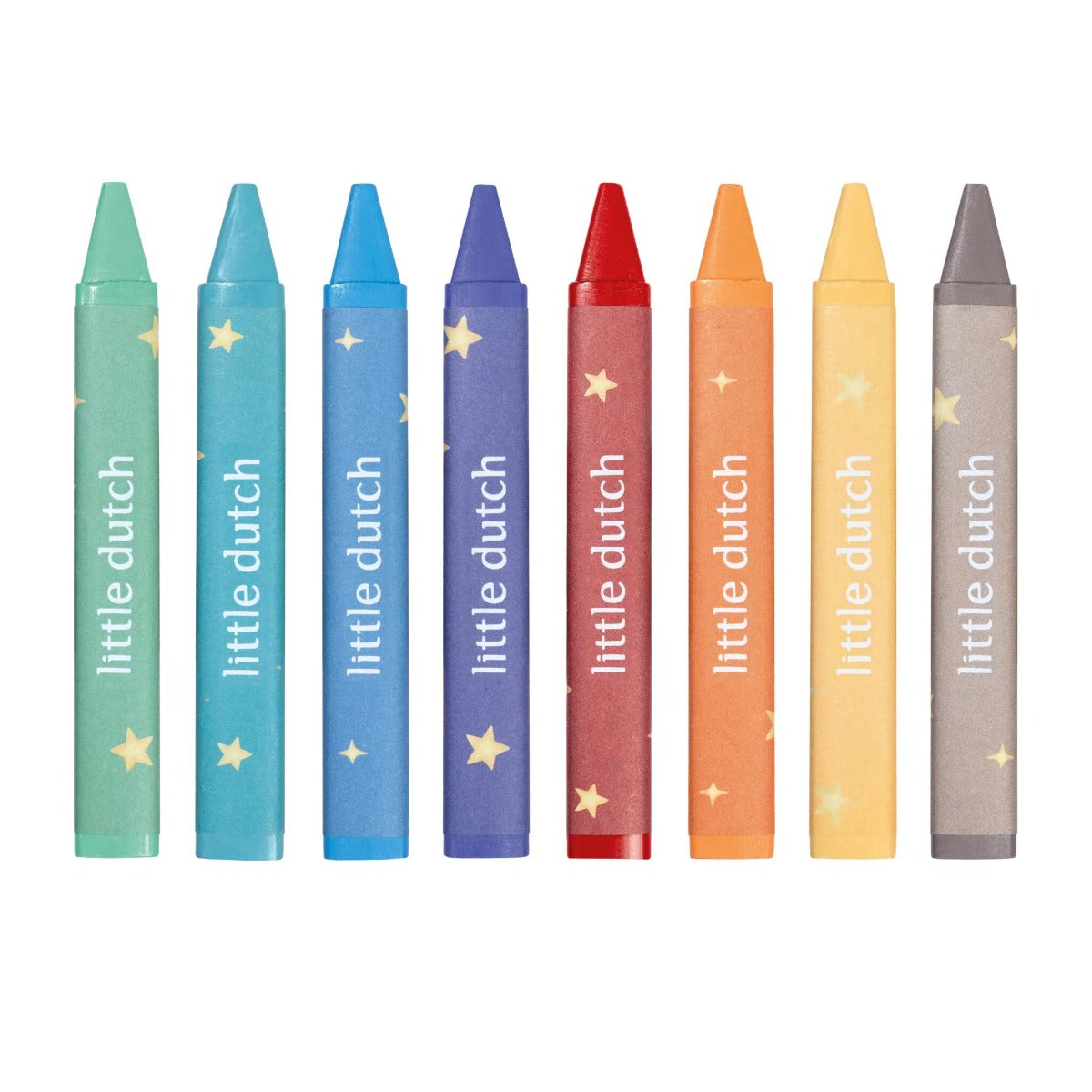 Little Dutch creioane cerate set de 8 bucati 2 ani+ Multicolored Jim