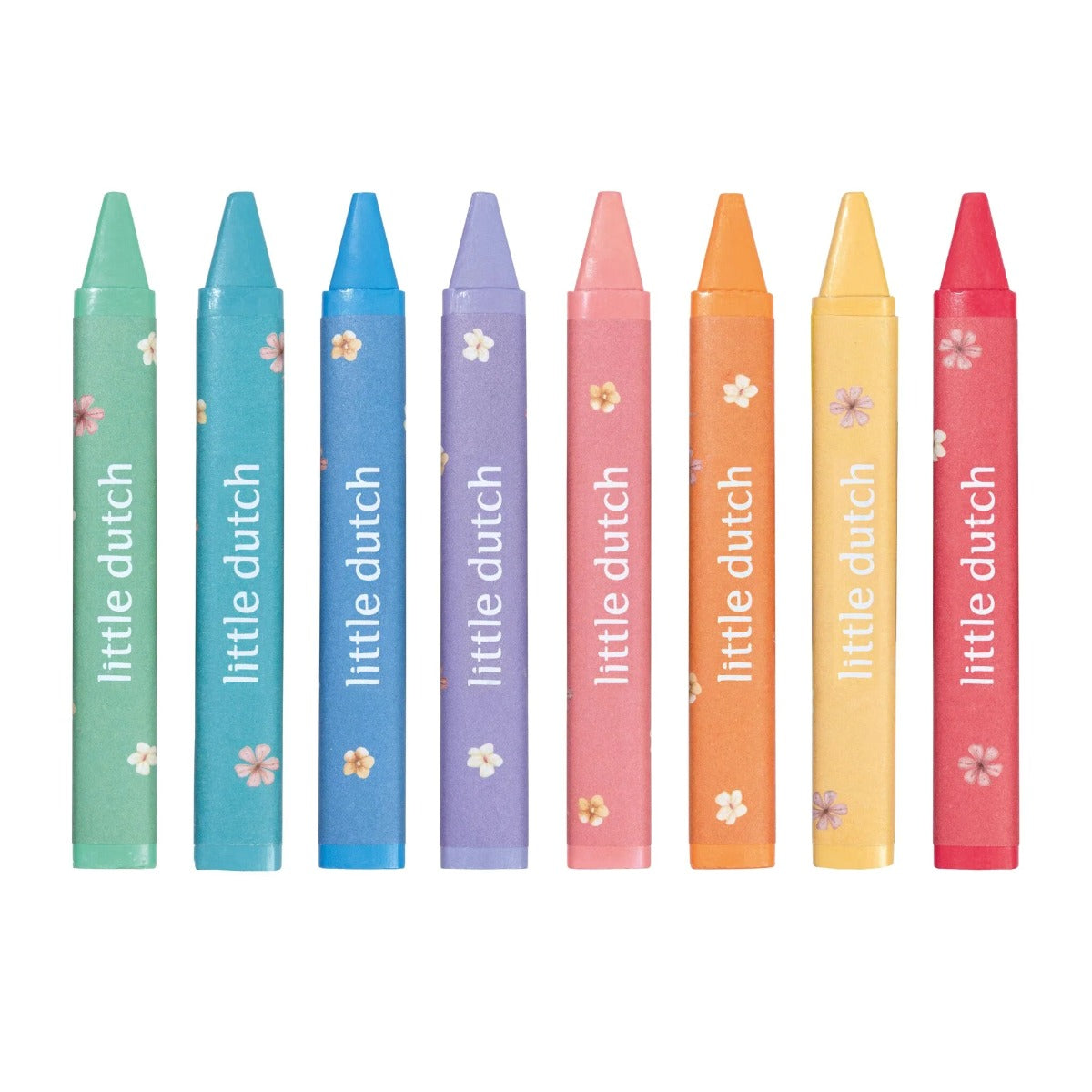 Little Dutch creioane cerate set de 8 bucati 2 ani+ Multicolored Rosa