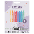 Little Dutch creioane cerate set de 8 bucati 2 ani+ Multicolored Rosa
