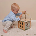 Little Dutch jucarie din lemn FSC cub cu activitati 18m+ Little Farm