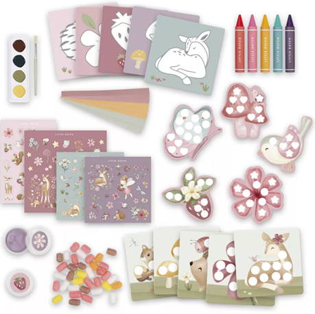 Little Dutch cutie cu activitati creative XL 3 ani+ Fairy Garden Imagine secundară a produsului