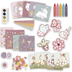 Little Dutch cutie cu activitati creative XL 3 ani+ Fairy Garden