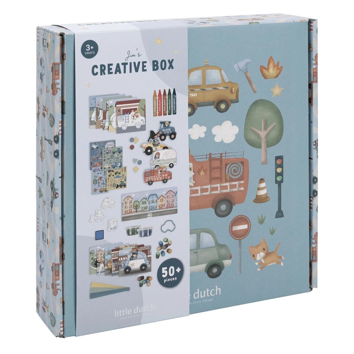 Little Dutch cutie cu activitati creative XL 3 ani+ Jim
