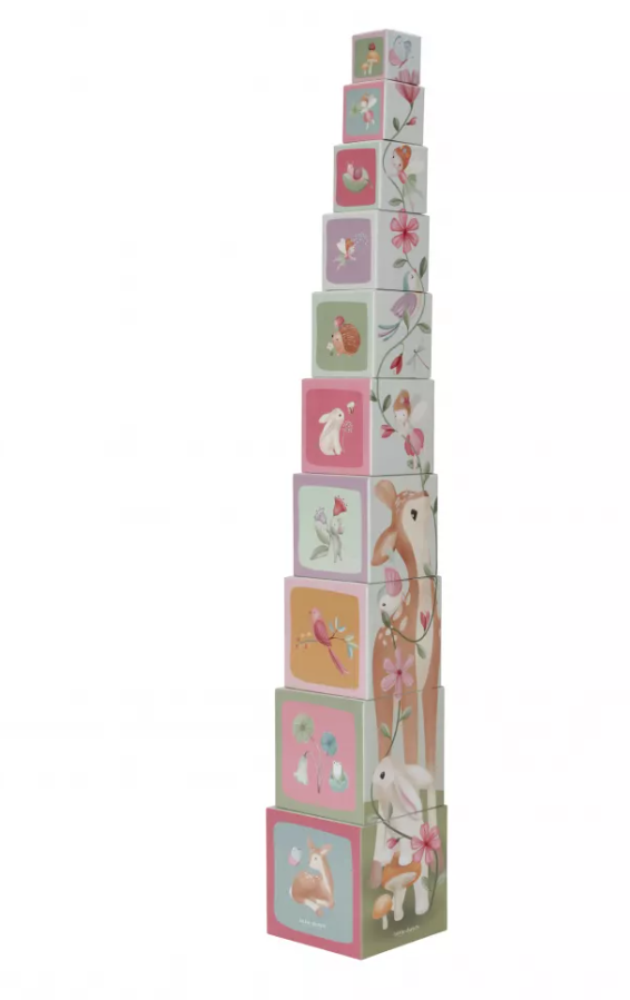 Little Dutch cutii pentru stivuire din carton FSC 18m+ Fairy Garden Imagine principală a produsului
