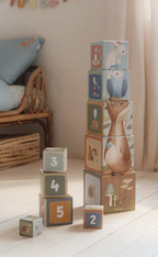 Little Dutch cutii pentru stivuire din carton FSC 18m+ Forest Friends