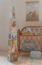 Little Dutch cutii pentru stivuire din carton FSC 18m+ Forest Friends