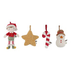 Little Dutch set decoratiuni pentru brad de craciun 4 buc 12m+ Multicolored Jim