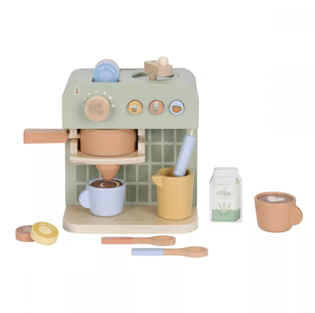 Little Dutch espressor de cafea din lemn FSC 3 ani+ Green