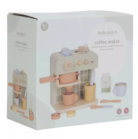 Little Dutch espressor de cafea din lemn FSC 3 ani+ Green