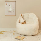 Little Dutch fotoliu pentru copii Newborn Naturals 12m+ White