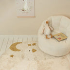 Little Dutch fotoliu pentru copii Newborn Naturals 12m+ White