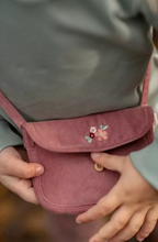 Little Dutch gentuta din catifea cu broderie 3 ani+ Rouge Fairy Garden